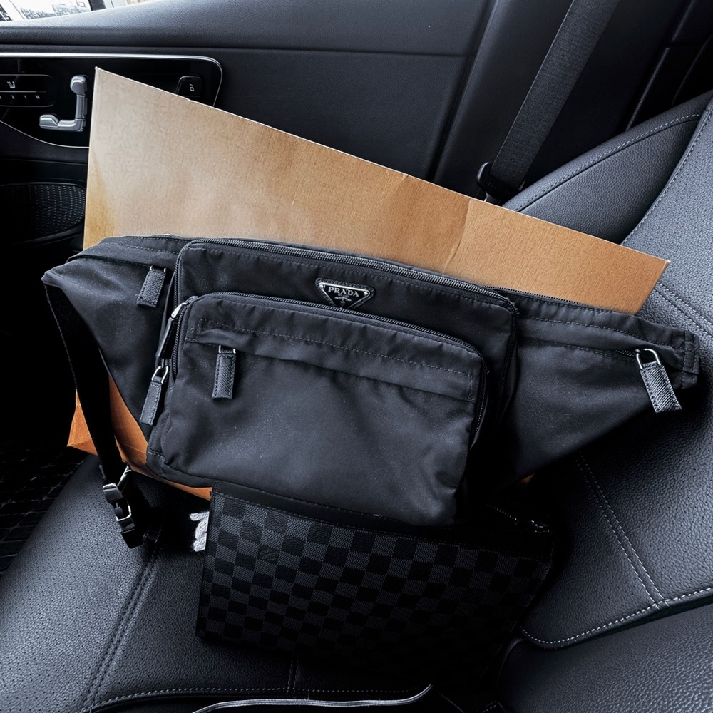 Prada Black Men's Bag